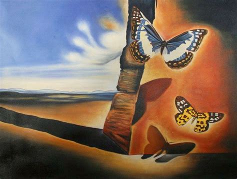 butterfly salvador dali|Untitled (Landscape with Butterflies), c.1956